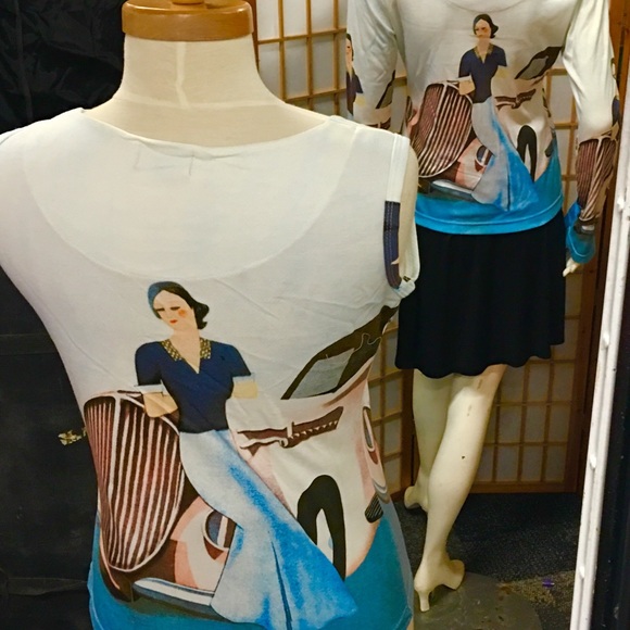 Masterpiece painted on tops - Picture 5 of 7